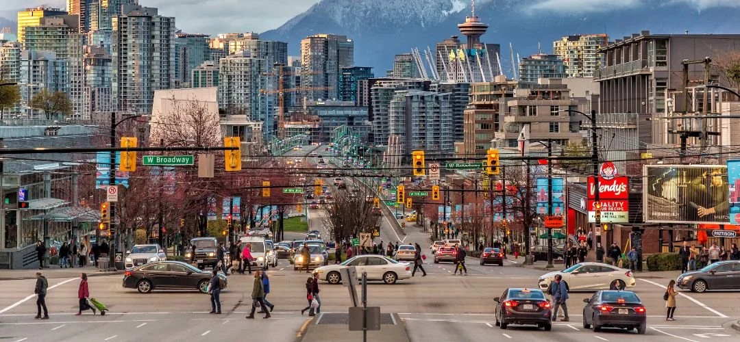 Vancouver skyline and waterfront