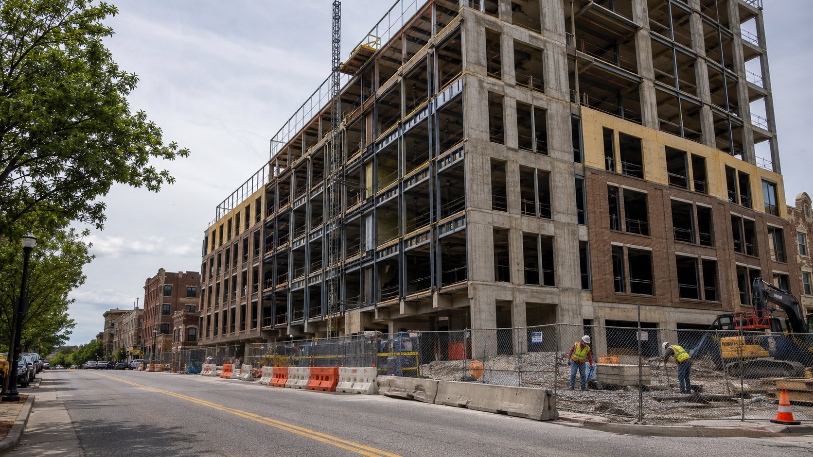 U.S. mixed-use development under construction for an EB-5 investment project