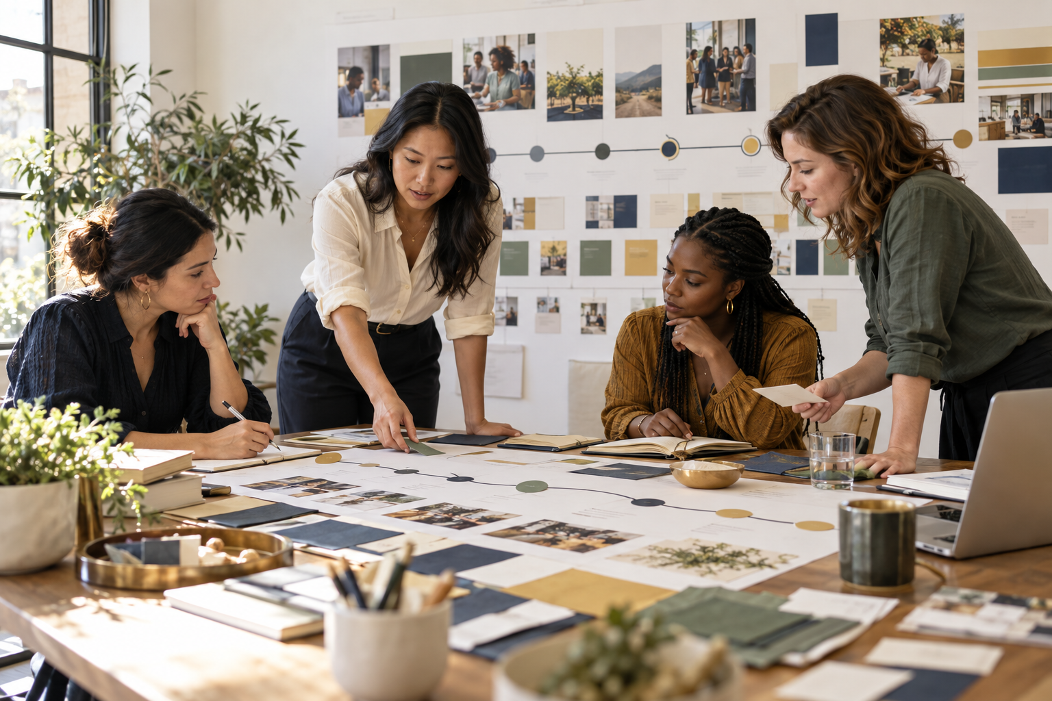 Program team maps participant needs, business supports and measurable outcomes