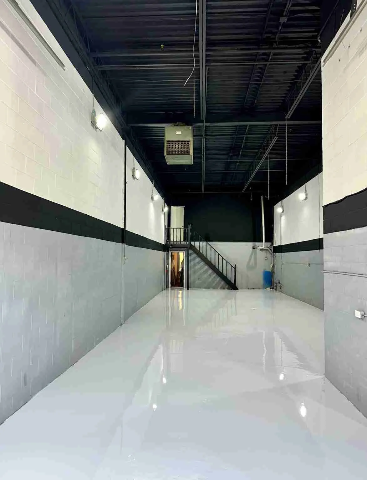 Finished warehouse painting project by Eagle Crest Painting