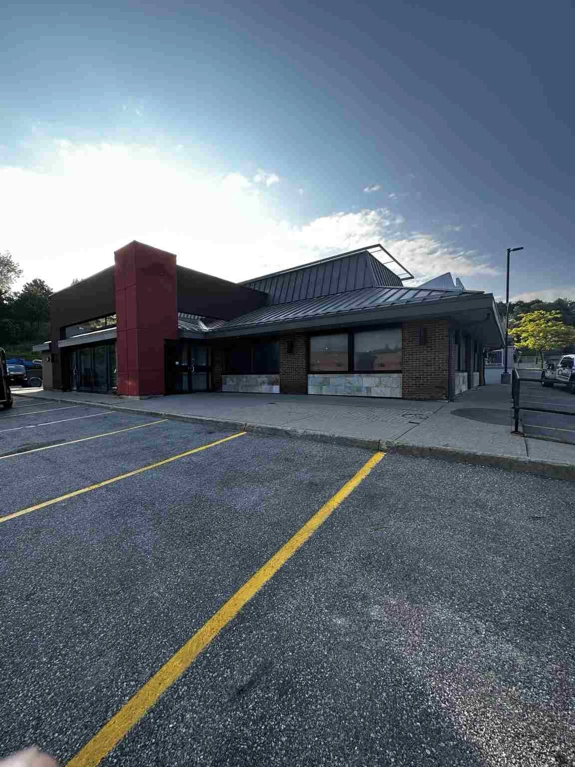 Commercial building painting project