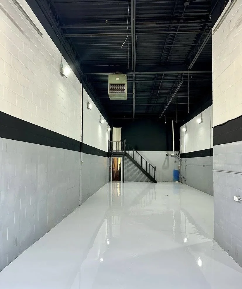 Commercial and industrial coating project by Eagle Crest Painting