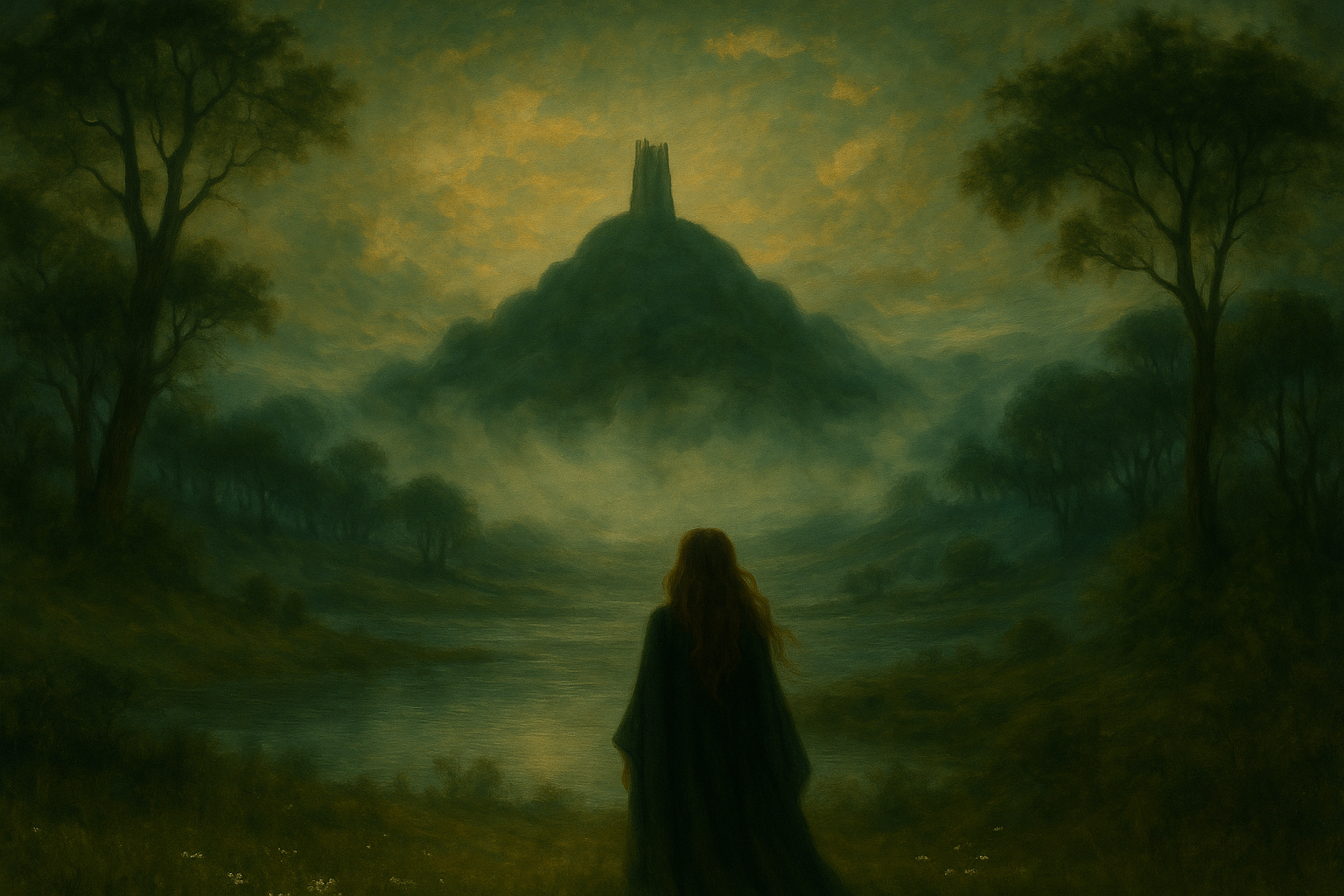 Sacred Avalon landscape