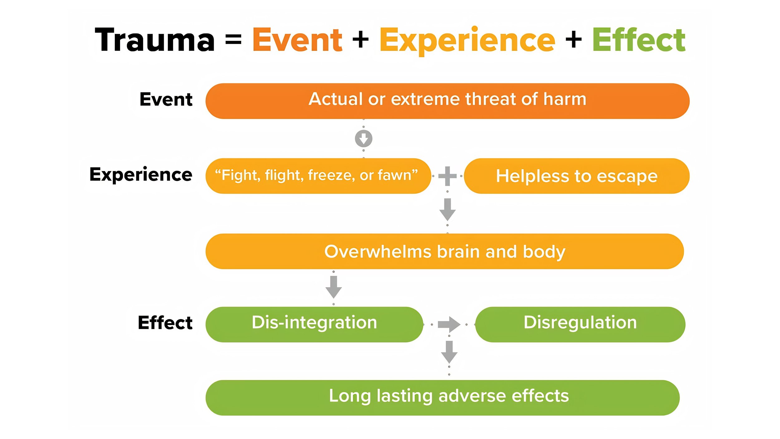 Figure 1.2. 3 E's of Trauma