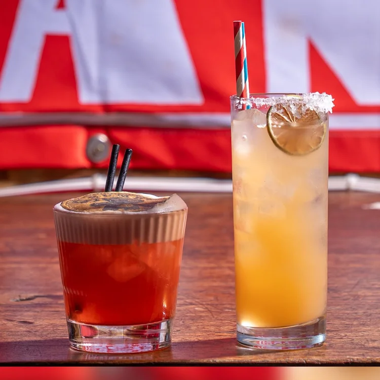 Signature drinks at Voodoo Keller Bar