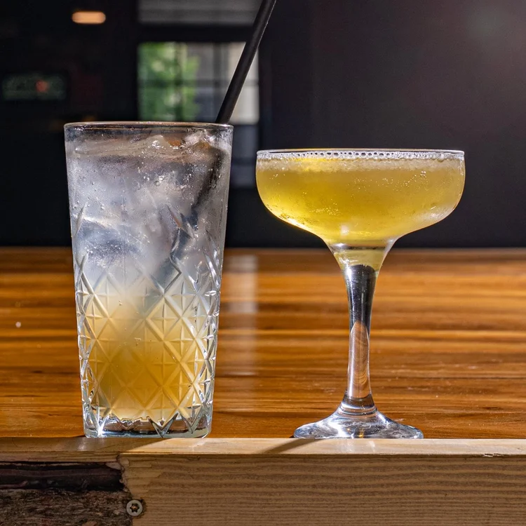 Signature drinks at The Garrison