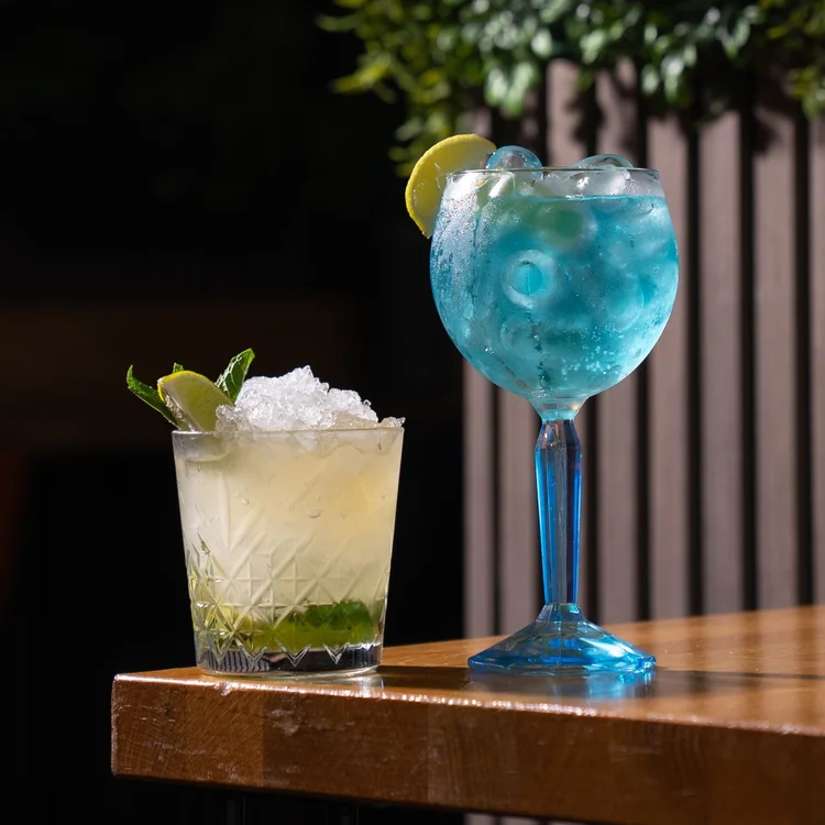 Signature drinks at The Courtyard