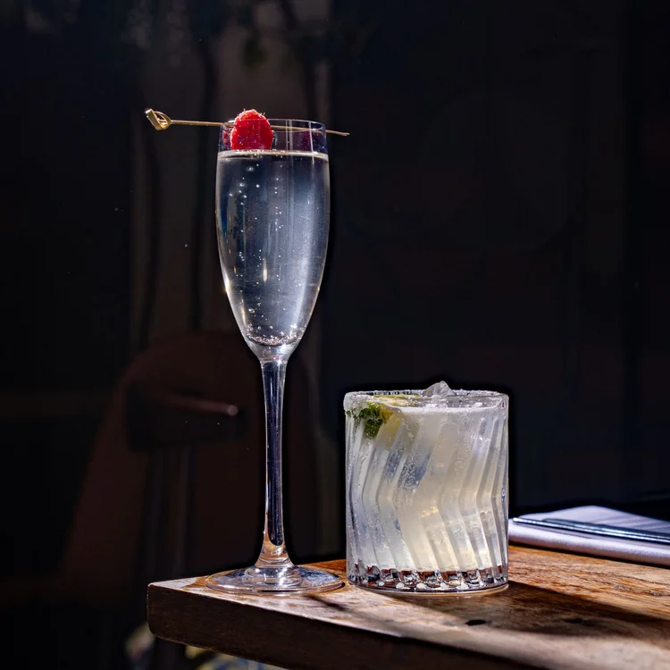 Signature drinks at The Wine Cellar