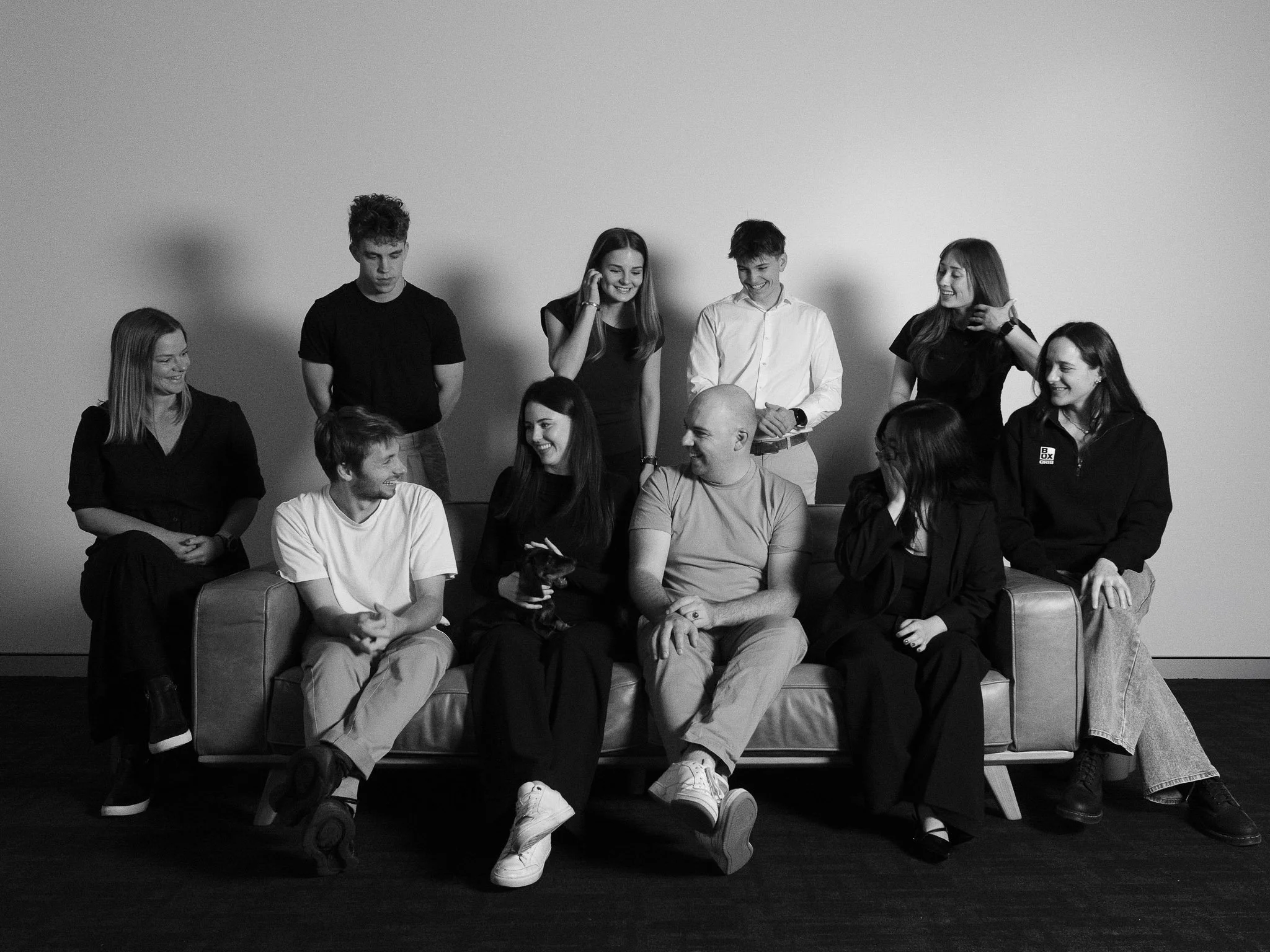 Boxcrib team behind the scenes