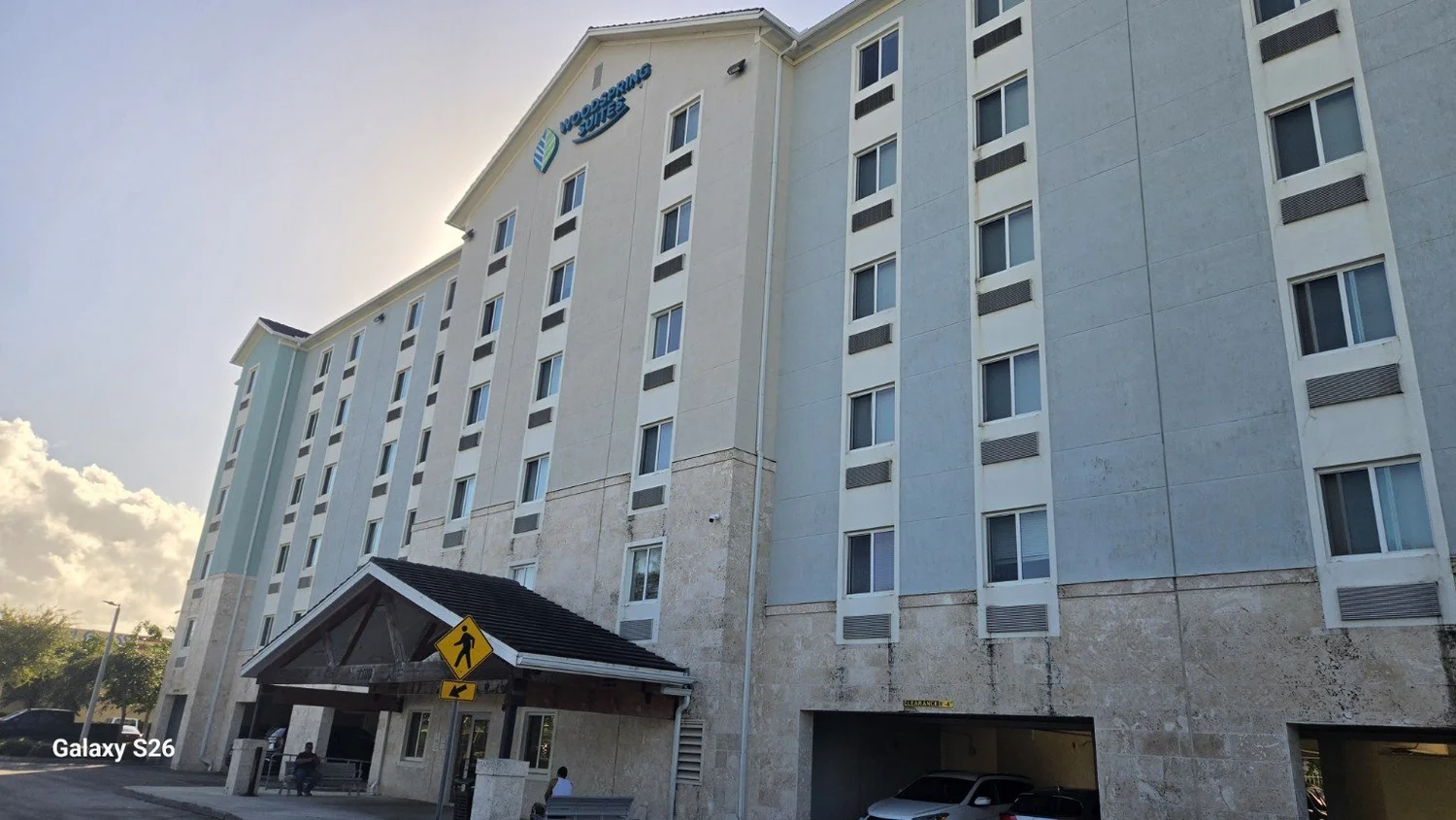 Hotel exterior at the Doral air conditioning repair project