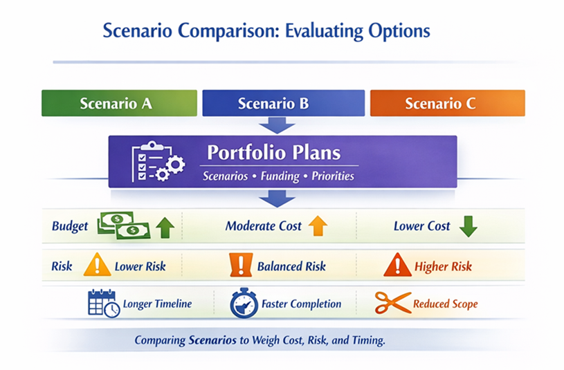 Scenario Comparison: Evaluating Options