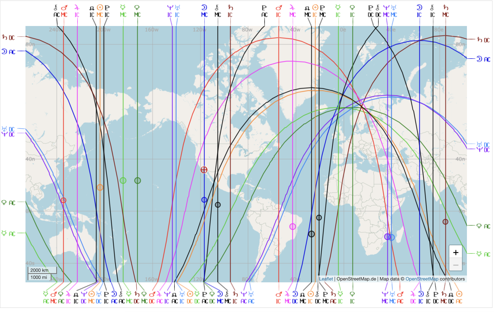 Astrocartography Recording