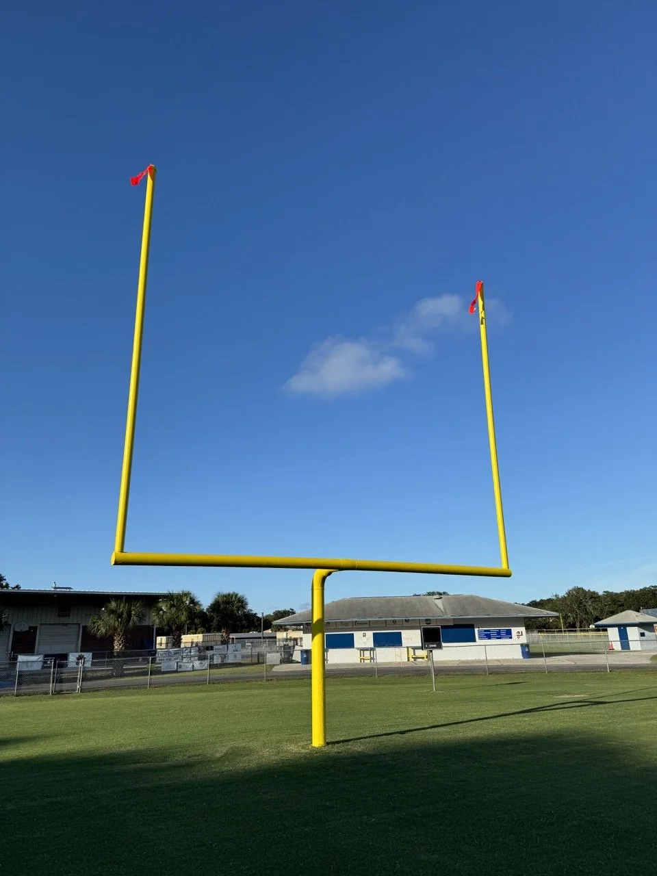 Miami-Dade County goal post painting