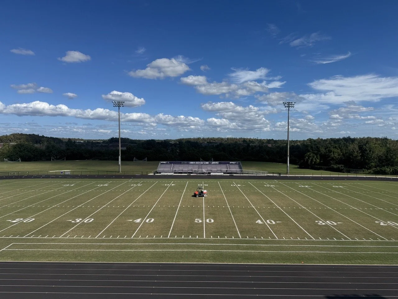 South East Florida sports field painting