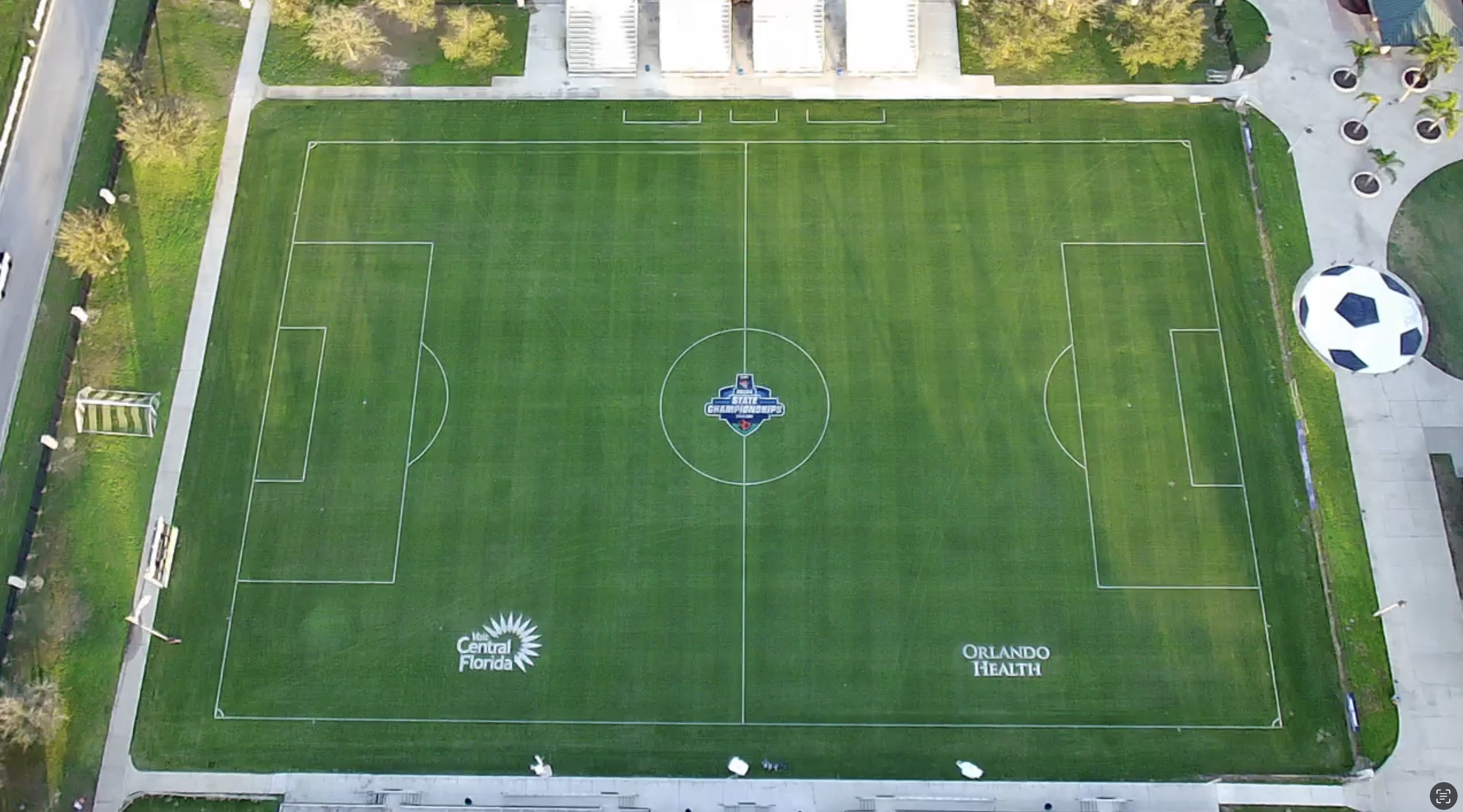 Field Perfection event field painting