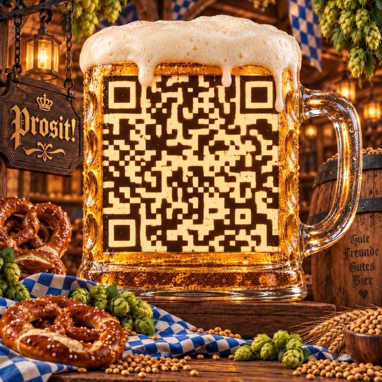Beer Garden QR artwork