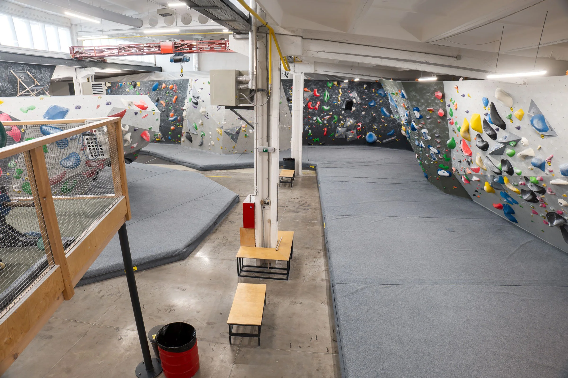 Bouldering hala BLOCK DOCK Bratislava