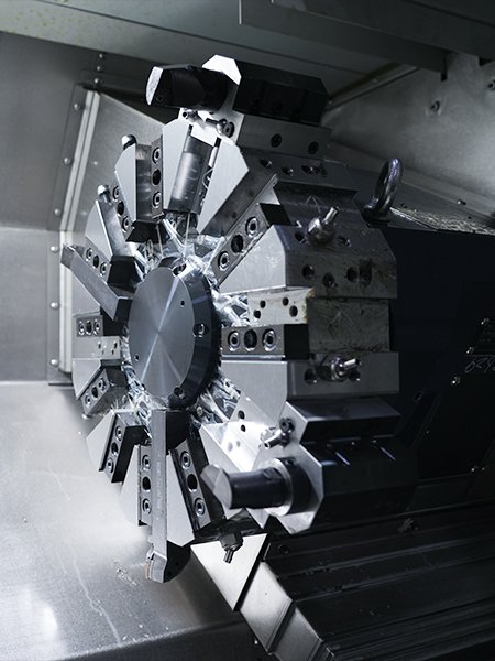 STSCNC-lathe-servo turret