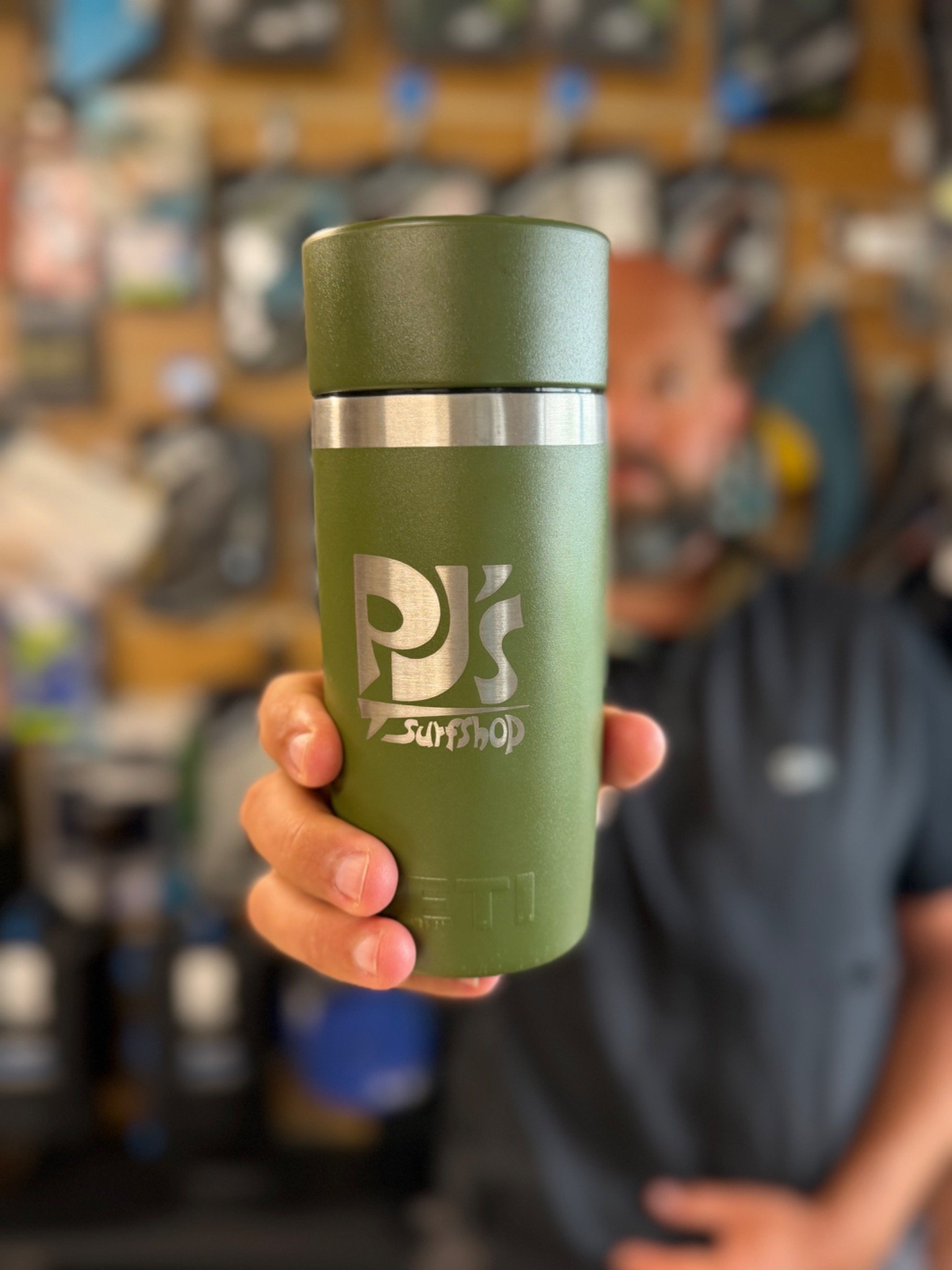 PJ’s Custom YETI session essentials photograph