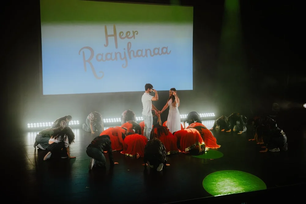 Heer Raanjhanaa title on screen during the Iconic showcase end credits scene