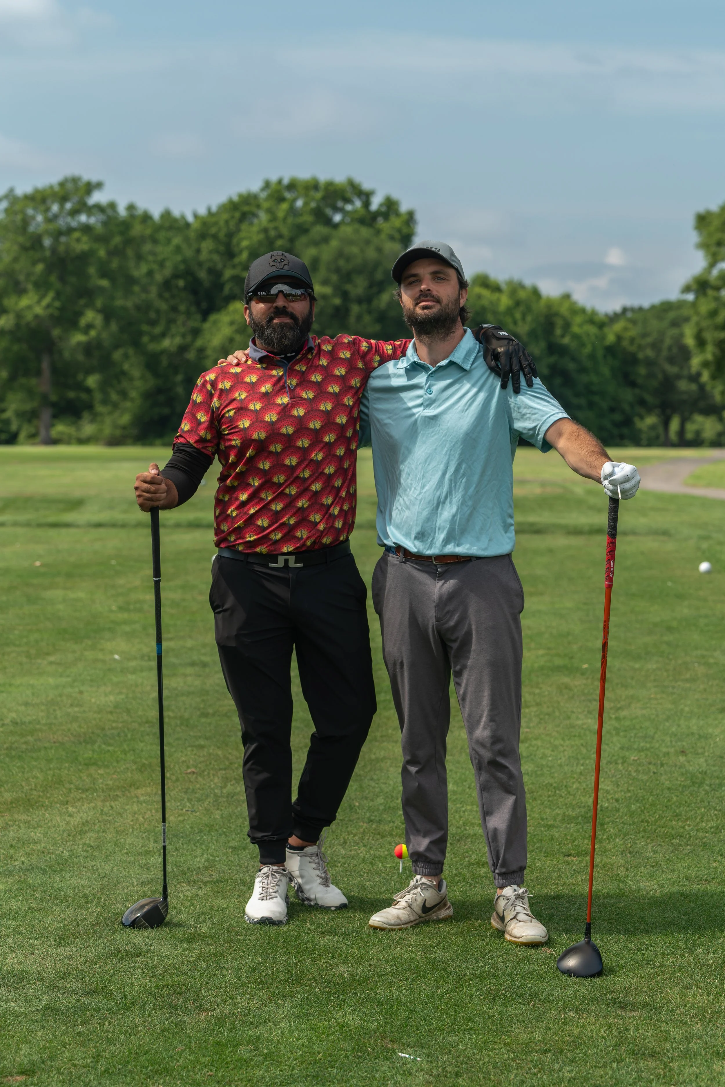 FBGC members enjoying match play at Pelham Bay