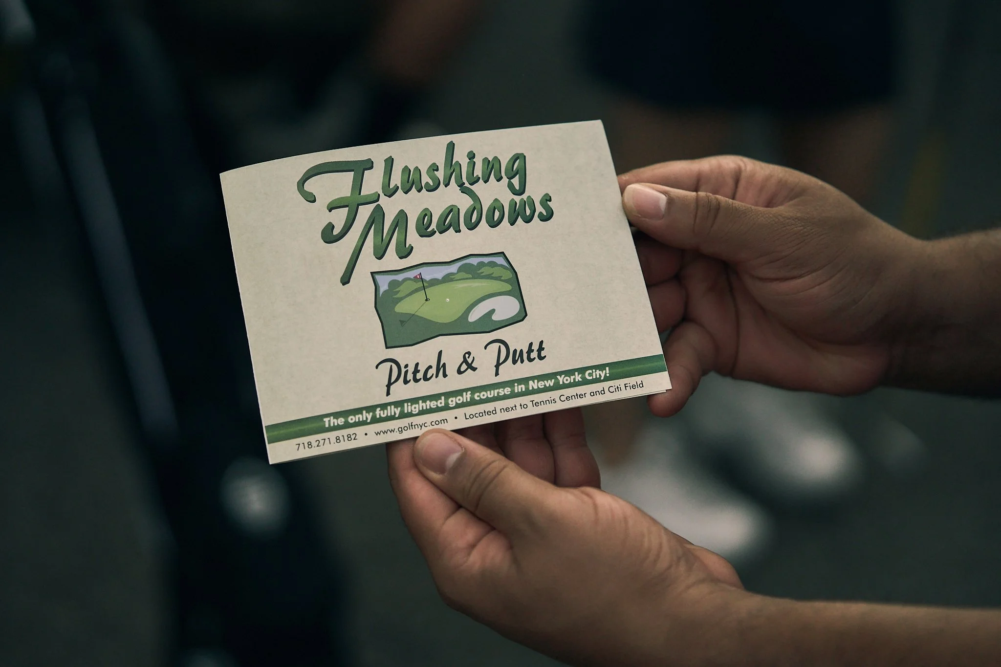 FBGC member at Flushing Meadows Pitch and Putt