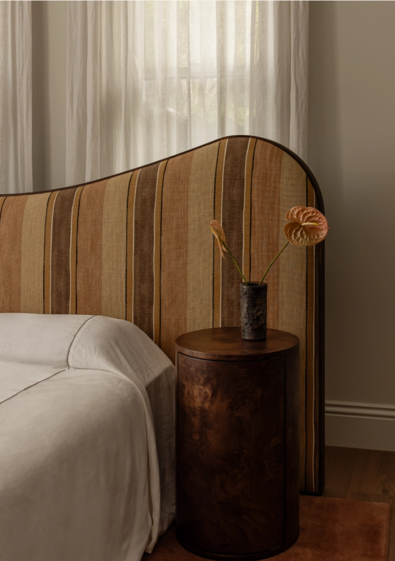 Agnes bedhead by Bone Made and BEDSaHEAD