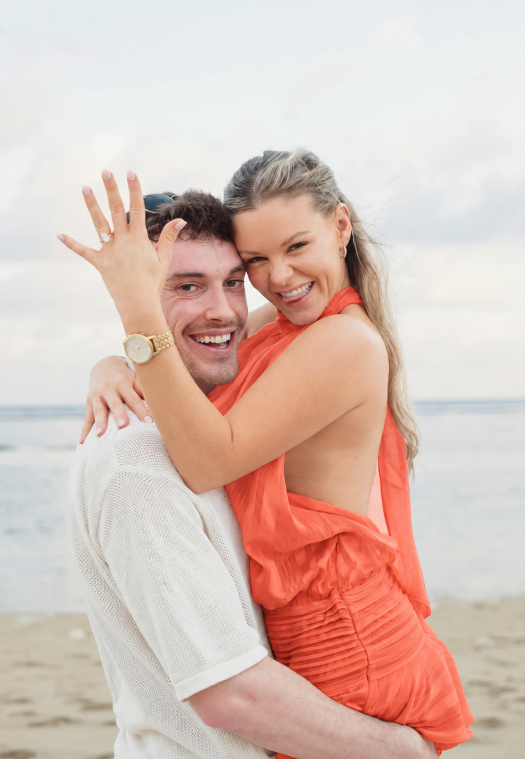 Happy couple in Palm Beach County dating guide
