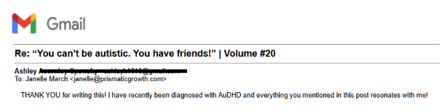 Member testimonial
