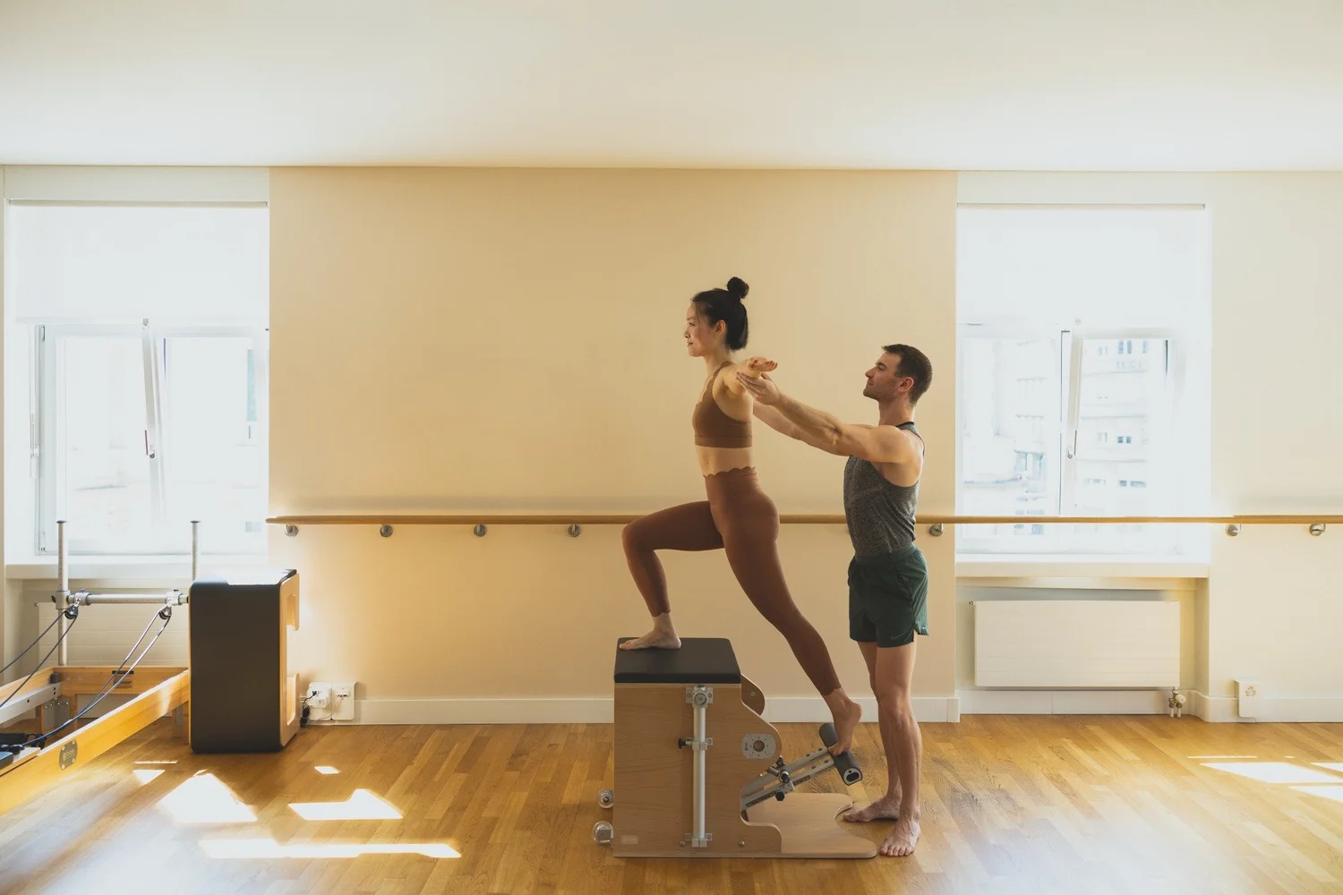 Private Wunda Chair training at Studio Mōtus