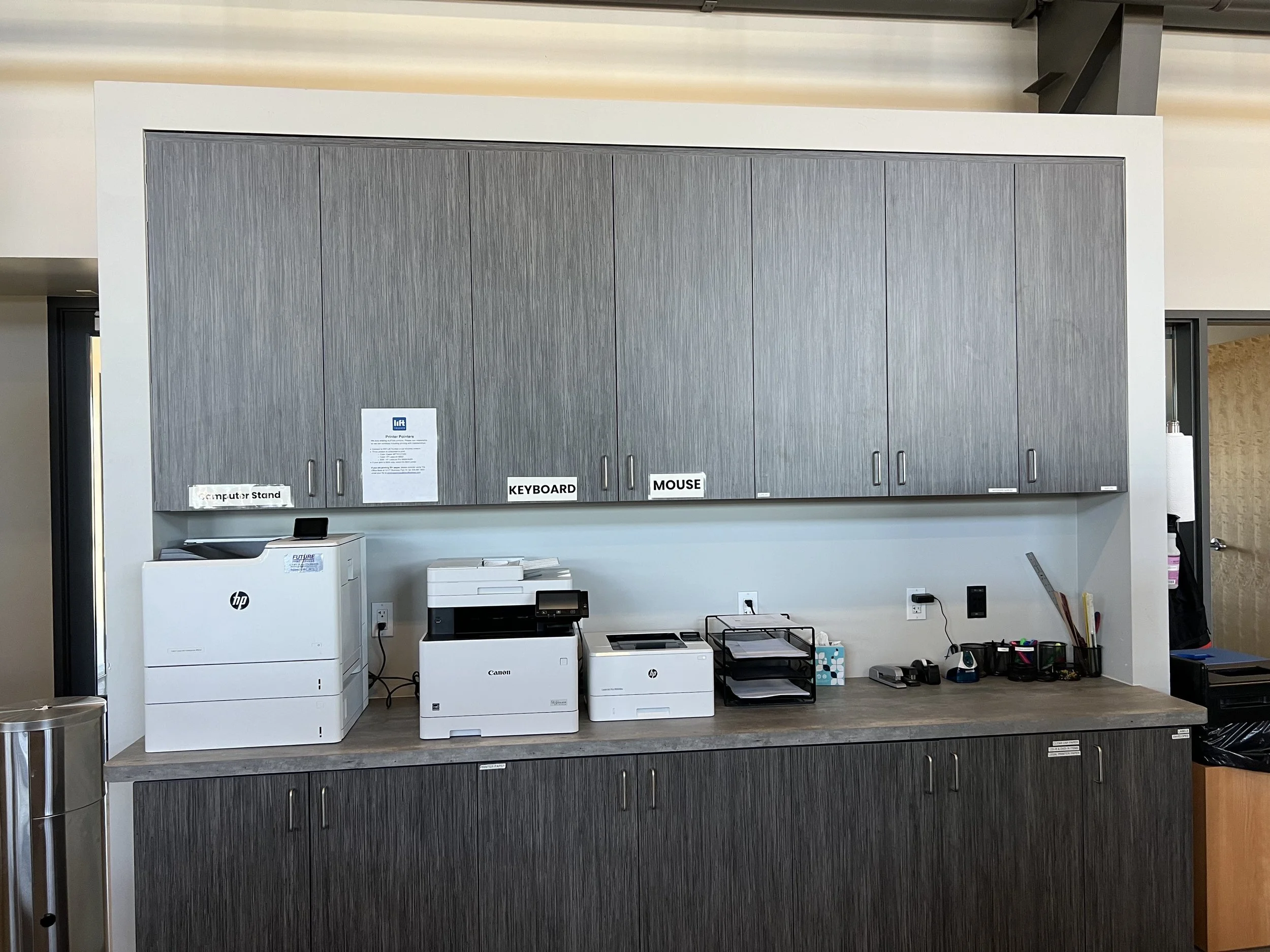 Office resources and equipment