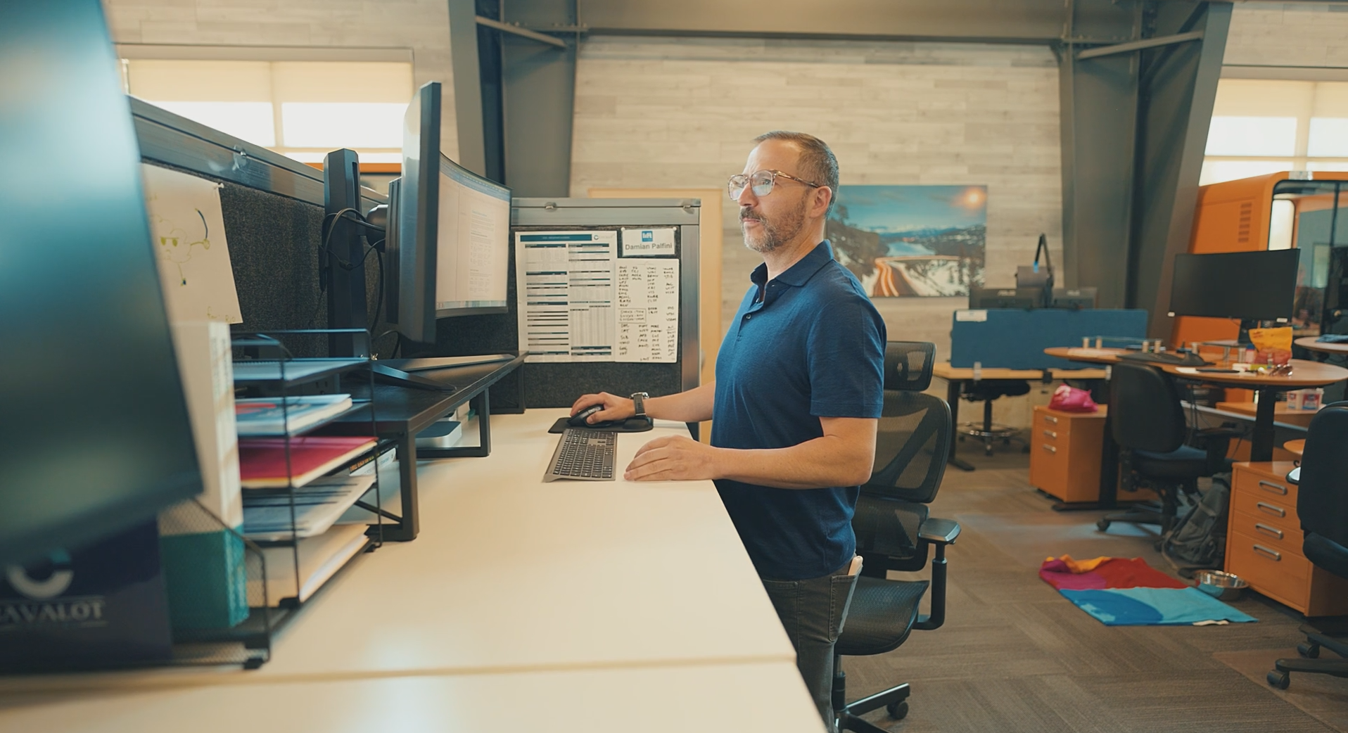 Private dedicated workspace with personal storage