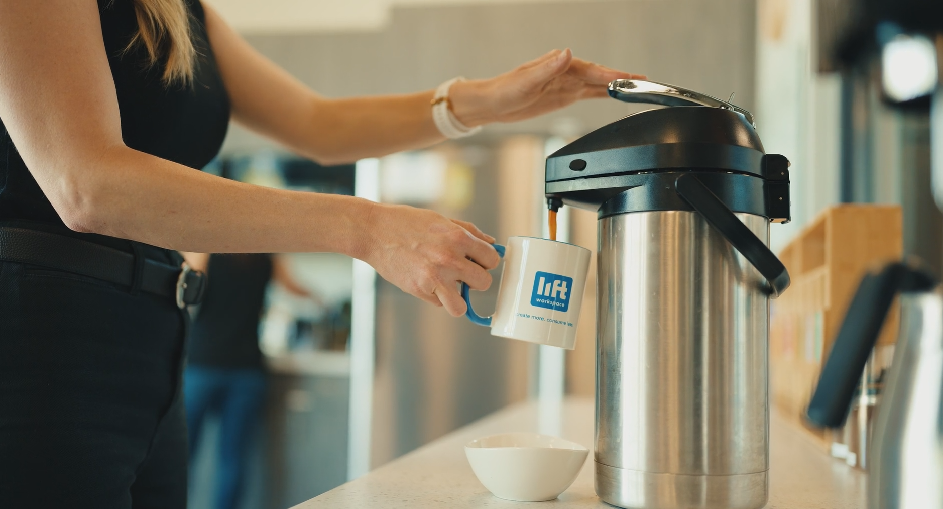 Complimentary coffee and tea