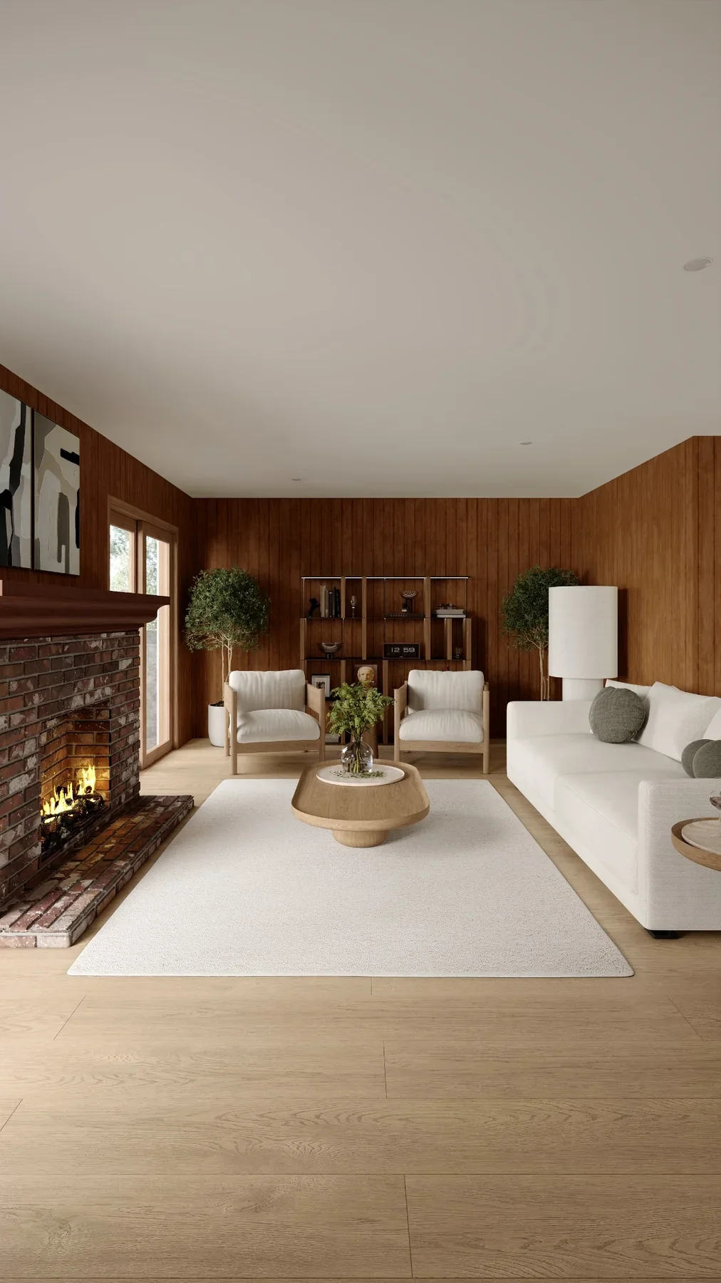 Complete interior design and remodeling project in Hermosa Beach by Overland Remodeling and Builders