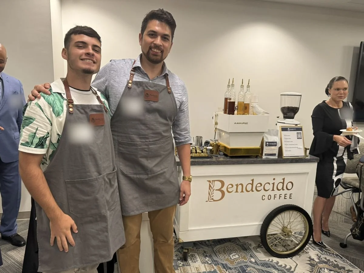 Bendecido Coffee event moment