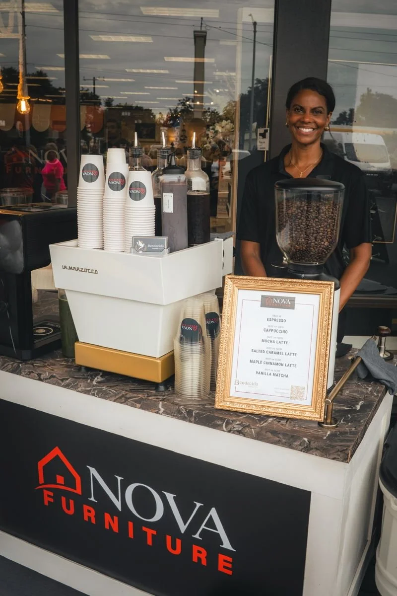 Bendecido Coffee event moment