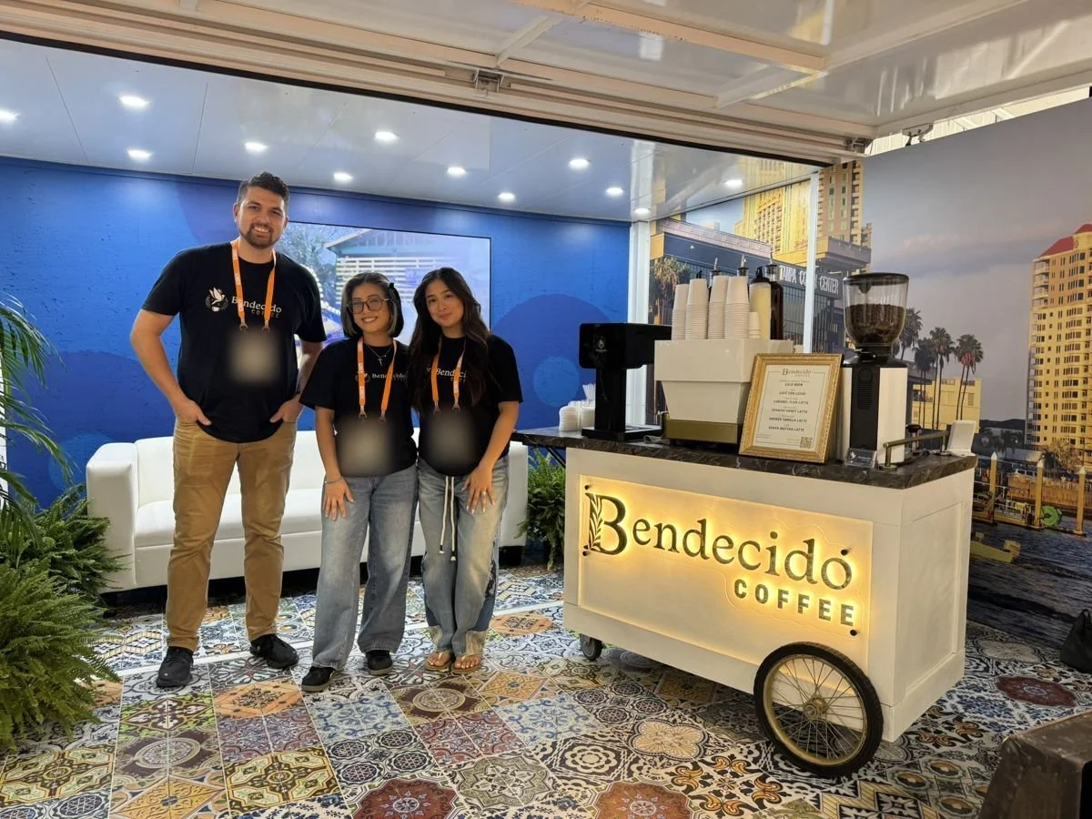 Bendecido Coffee event moment