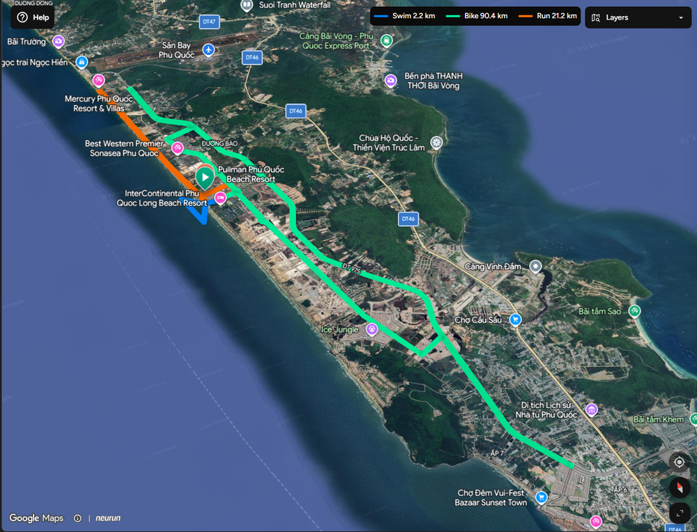Interactive Course Maps