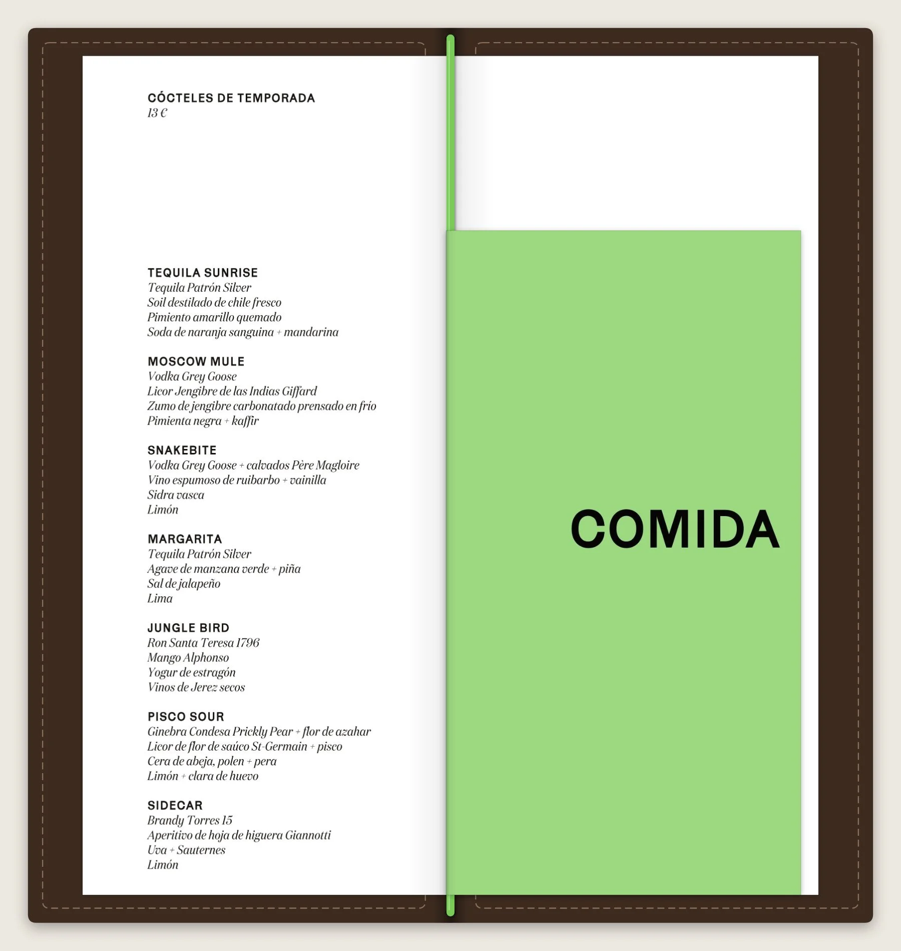 La carta de FOCO, abierta por la página 2 de 7.