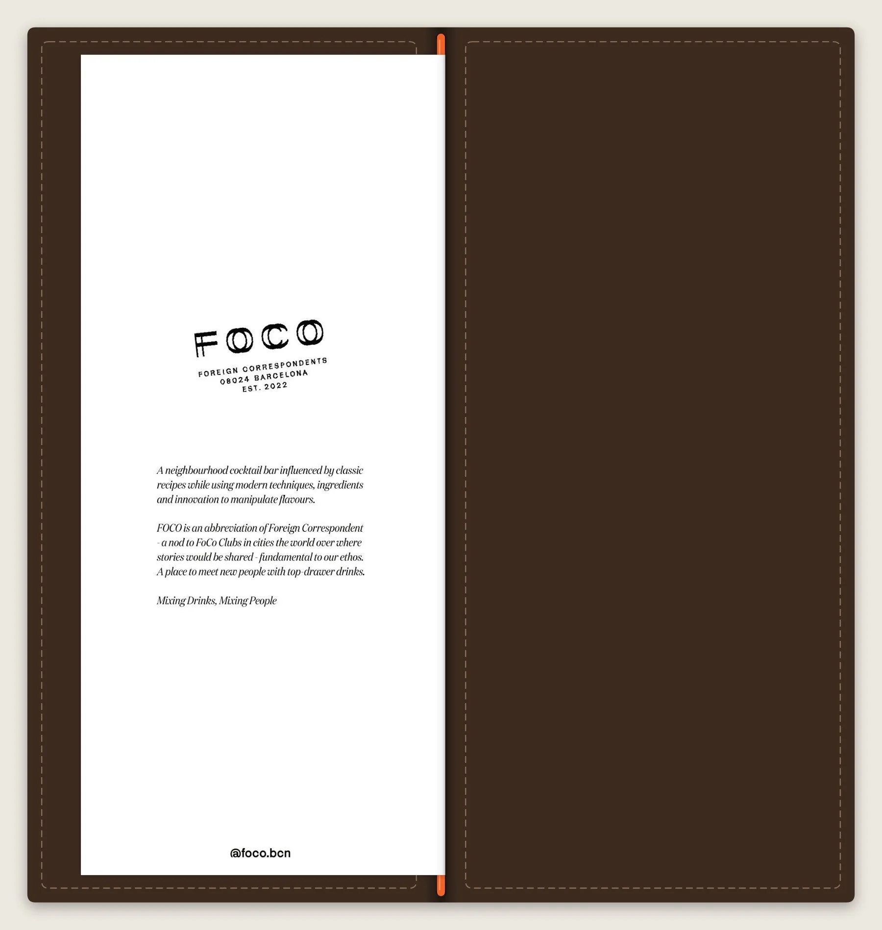 La carta de FOCO, abierta por la página 7 de 7.