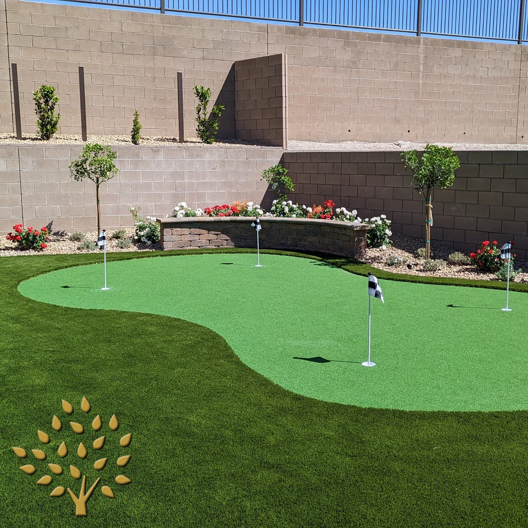Custom putting greens and artificial turf in Las Vegas