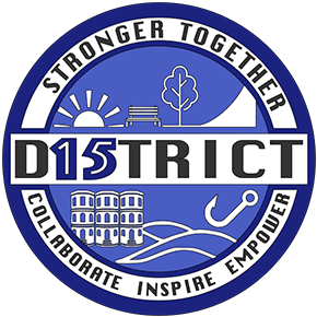 District 15 Logo
