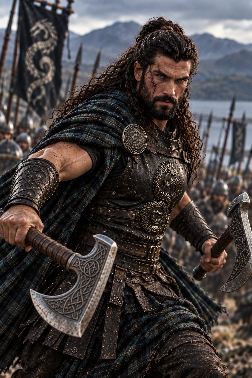 Hector, warrior of the Hebridean Shield