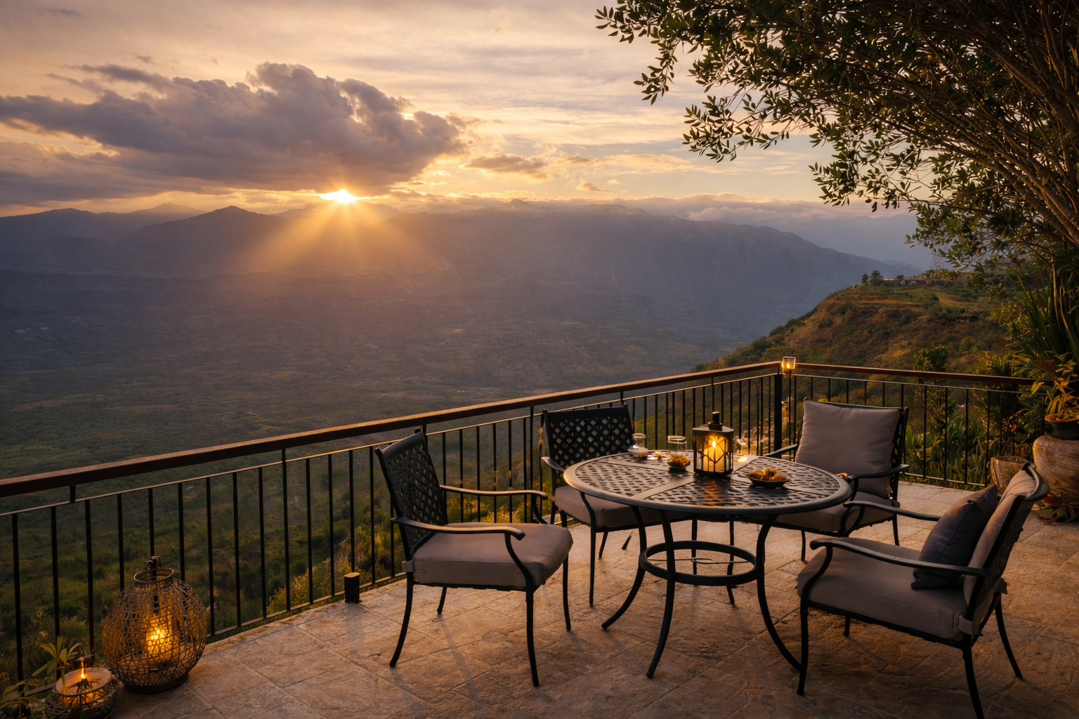 Calavita Ecohabs — terrace