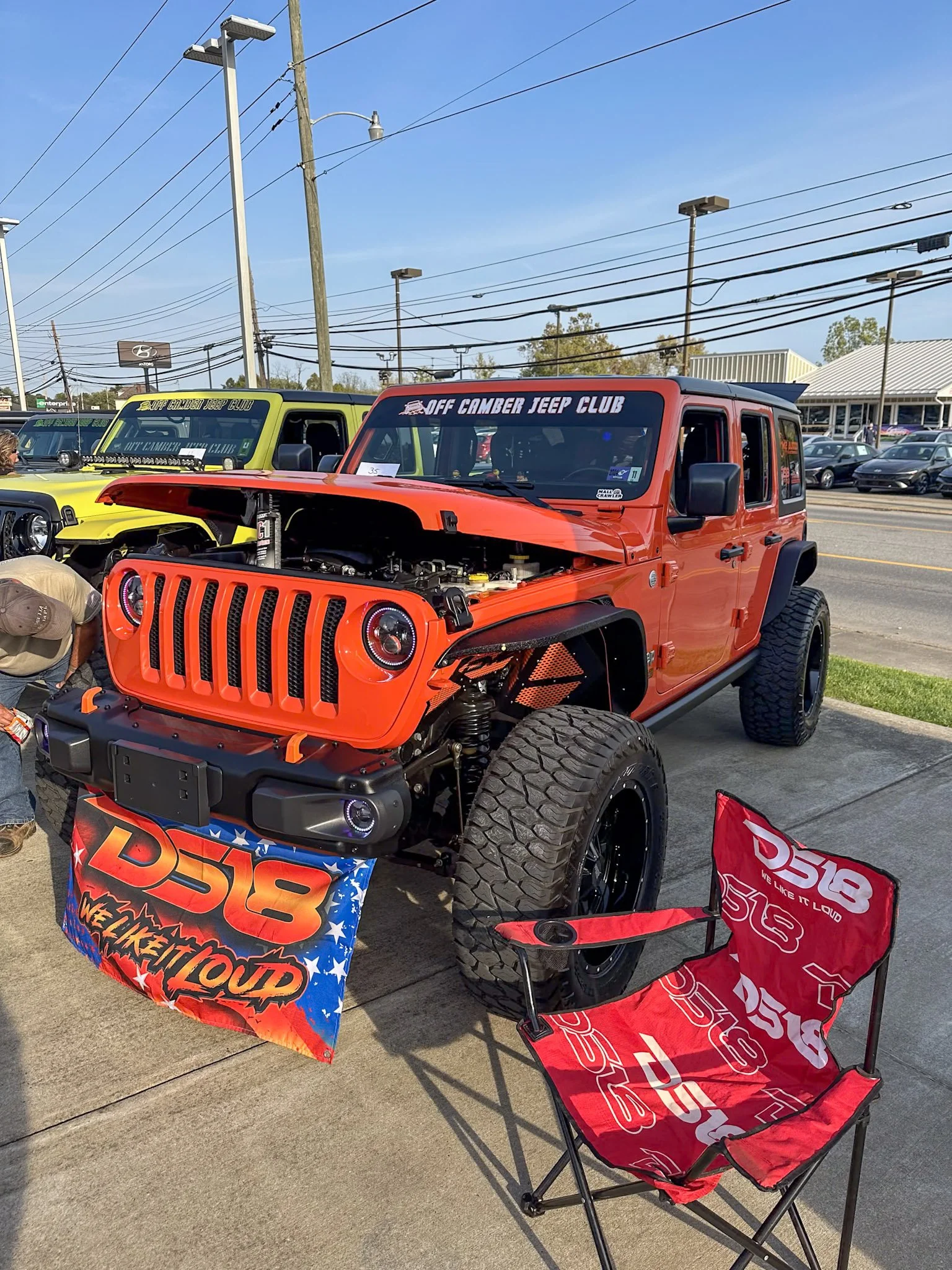 Jeep community at the gathering