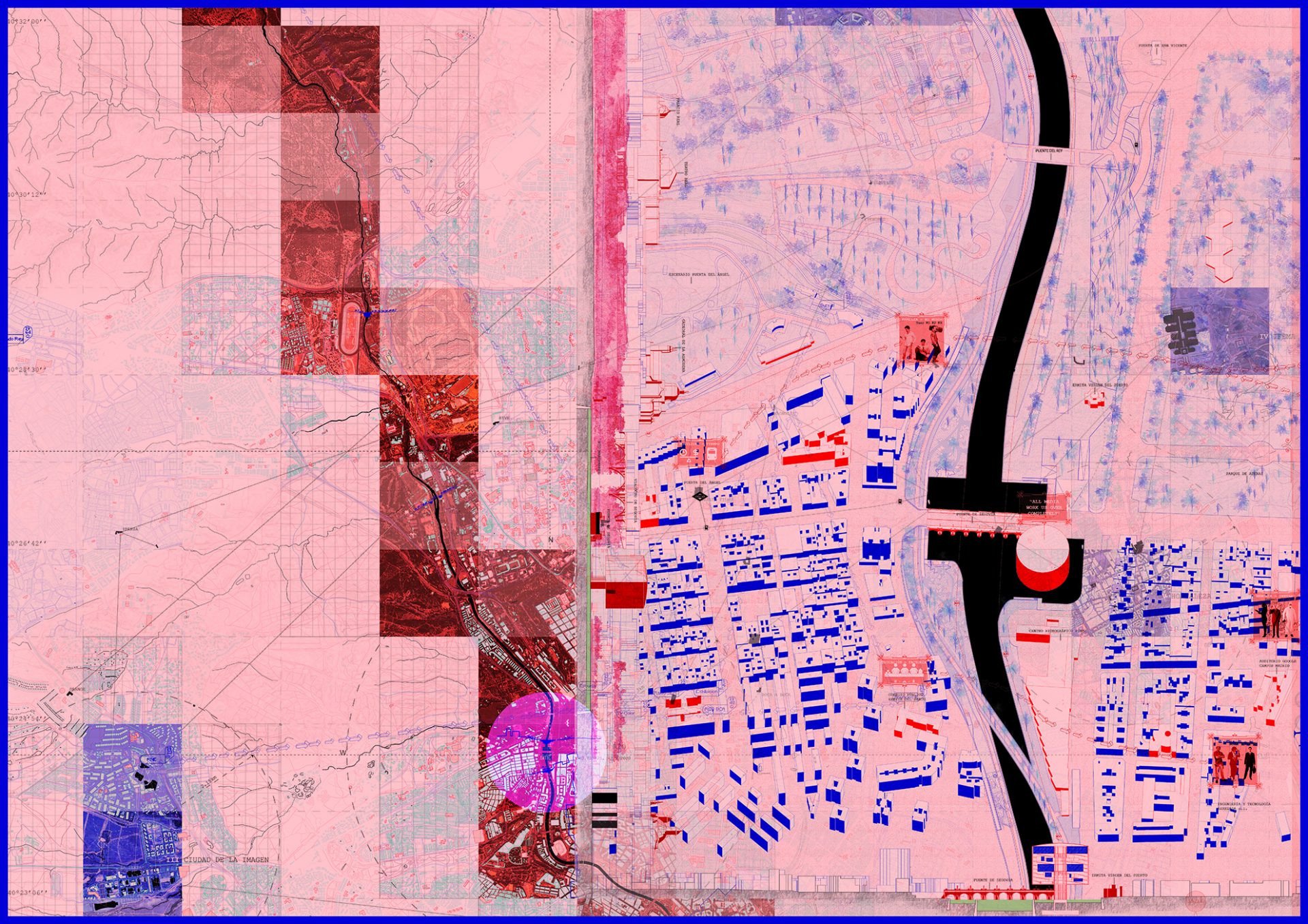 Complex pink map