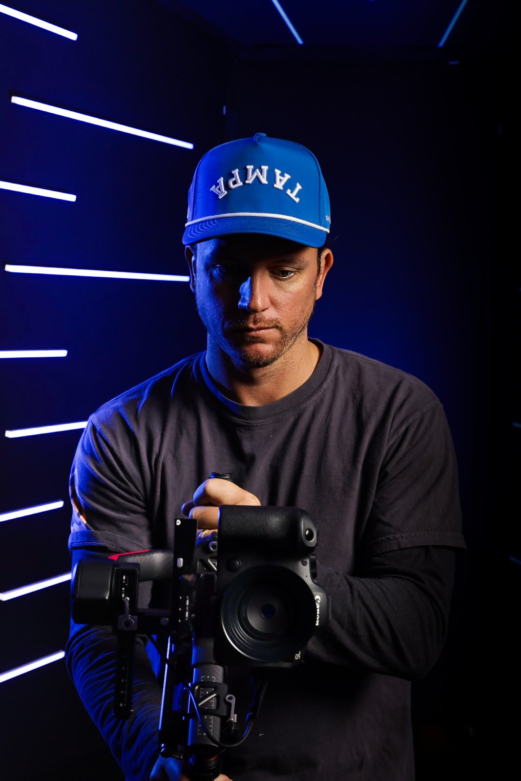 Cameron Melcher, Tampa photographer, filmmaker and licensed drone pilot — Rhône One