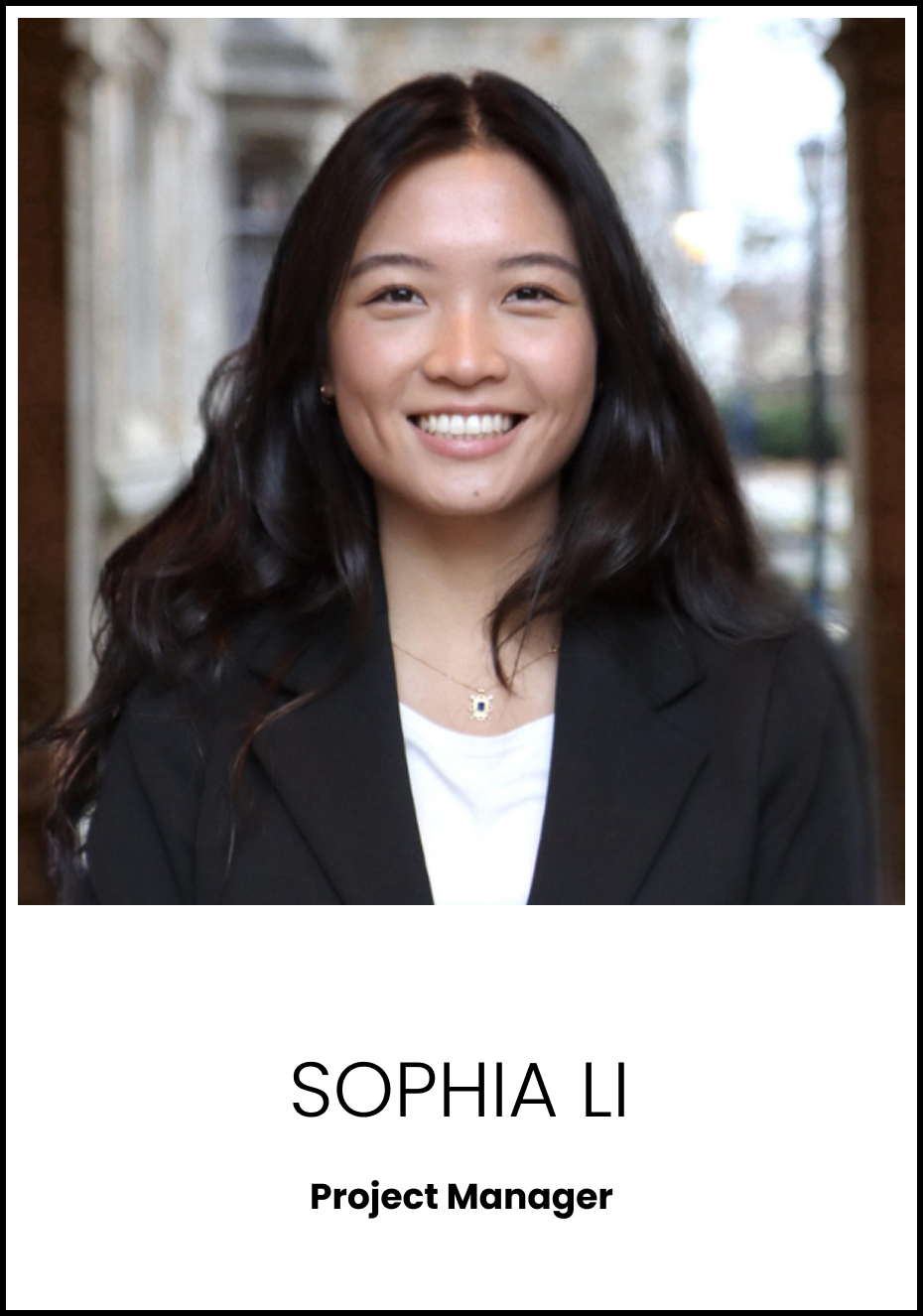 Sophia Li (she/her)