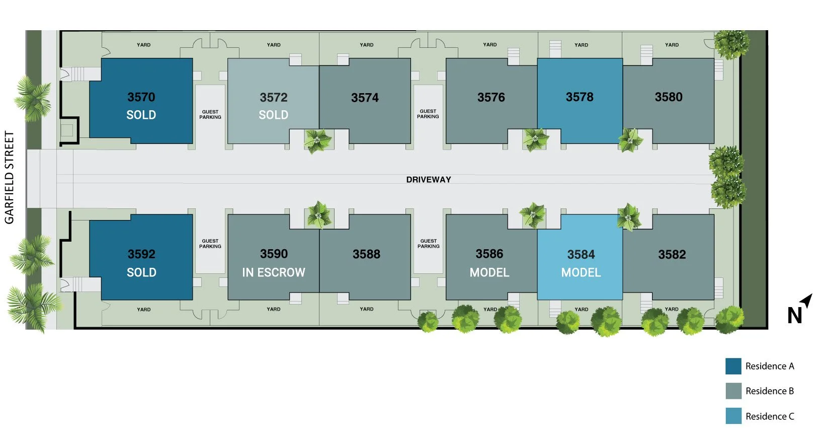 Twelve West Site Plan