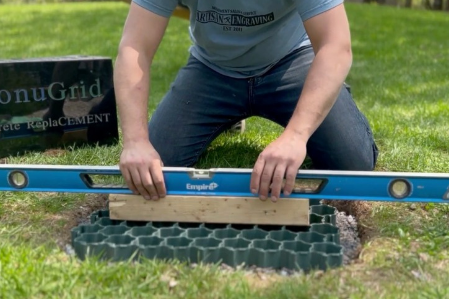 Step 6 — Install and level